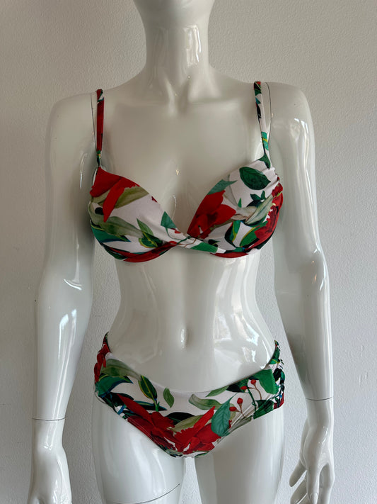 Bikini India Red Top