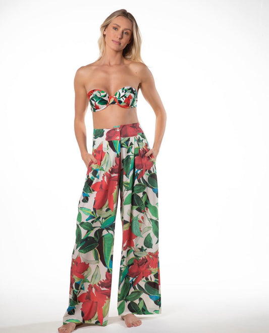 Pantalon Largo India Red